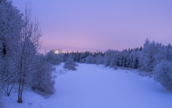 <h5>Vantaanjoki Talvella</h5><p>Vantaan Tammiston kohdalla napattu kuva talvisesta Vantaanjoesta. Tunnus: img_8499</p>
